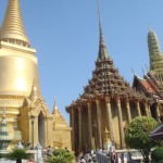Grand Palace temples. Lots of gold.