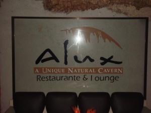 aluxsign Alux Restaurant in Playa del Carmen, Mexico.