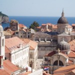 View from the Dubrovnik city wall.