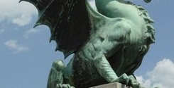 Dragon Bridge in Ljublijana