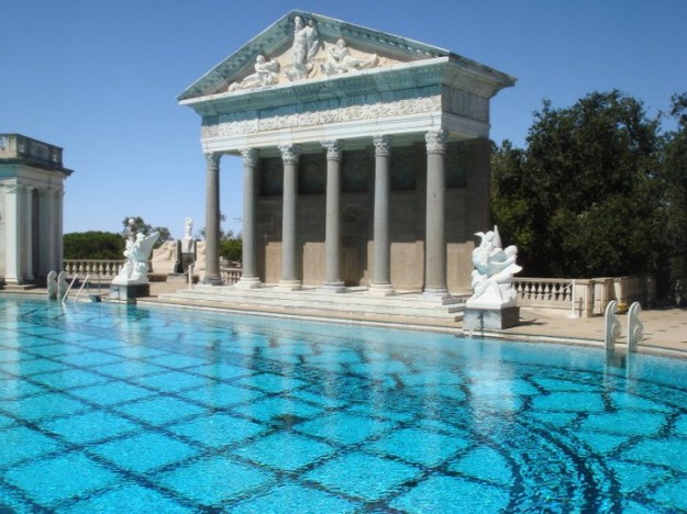 Pool2 Another angle of the Hearst Castle pools.