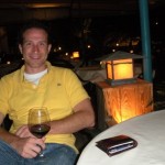 Great patio, yummy food, awesome weather, and tantalizing wine. Didn't 't take much to make my future hubby happy!