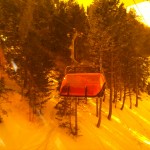 The Bubble Chair Lift: Pure genius.