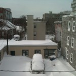 The east coast got dumped on last night. I feel bad for whoever has to dig that car out from the snow.