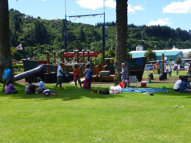 Picton, New Zealand: A playground in Picton.