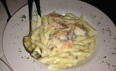 The daily special at Siena Restaurant in Providence, Rhode Island - DELICIOUS!