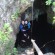Scuba diving in a cenote near Mexico's Riviera Maya.