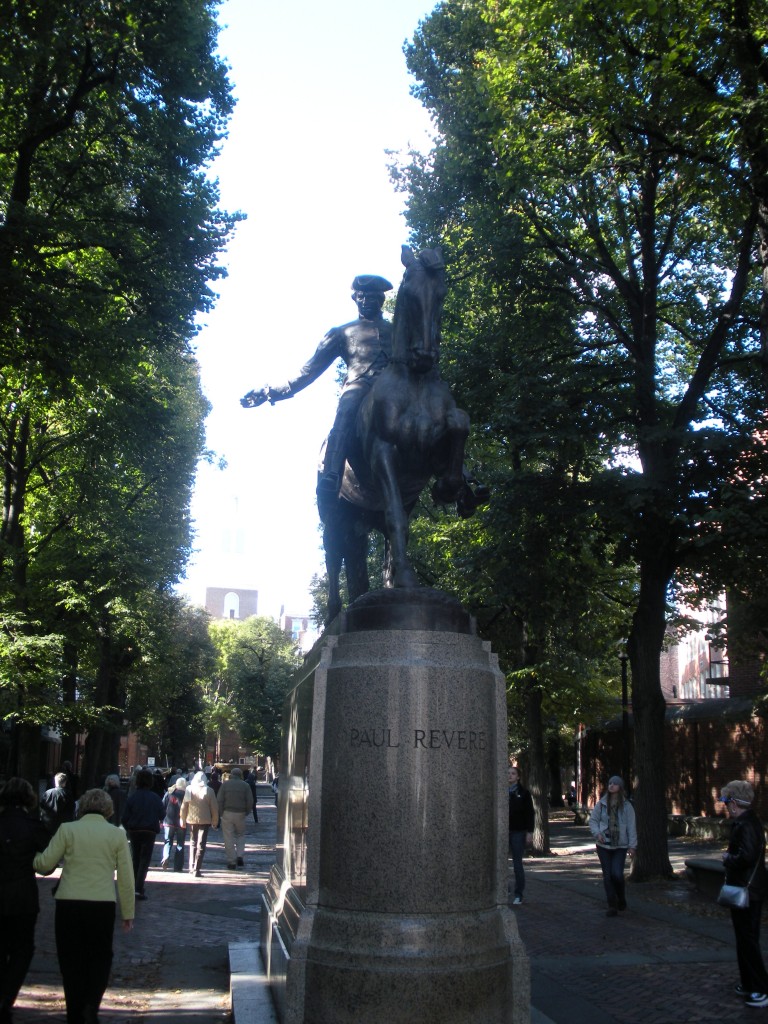 One Day in Boston - Paul Revere Mall