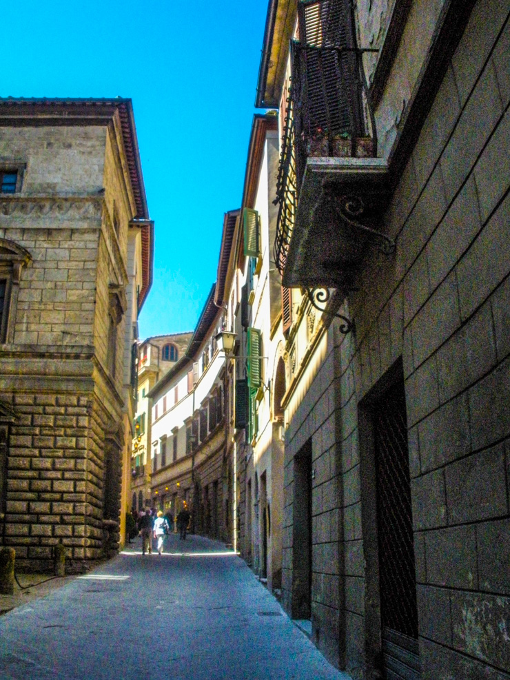 Montepulciano is one of the premier wine towns of Tuscany.