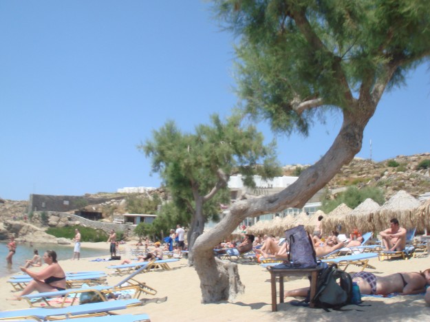 Paradise Island Beach, Mykonos, Greece