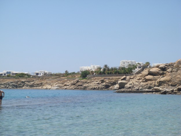 Paradise Beach in Mykonos