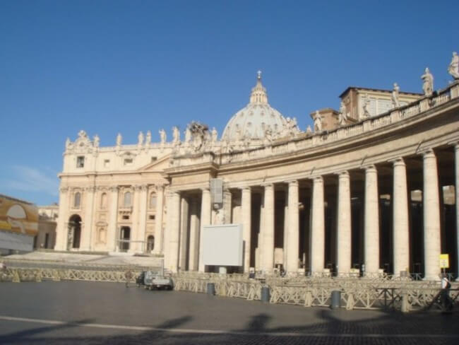Start your One Day in Rome itinerary in Vatican City. 