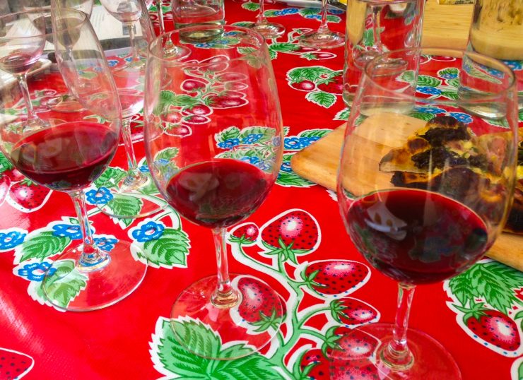 Wine Tasting at Robert Sinskey Vineyards during a Napa Girls Trip