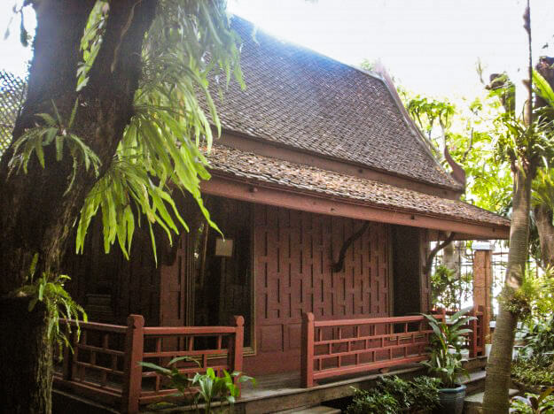 Part of the Jim Thompson House in Bangkok, Thailand