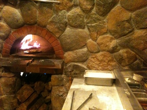 The fire cooking pit at Gran Gusto.