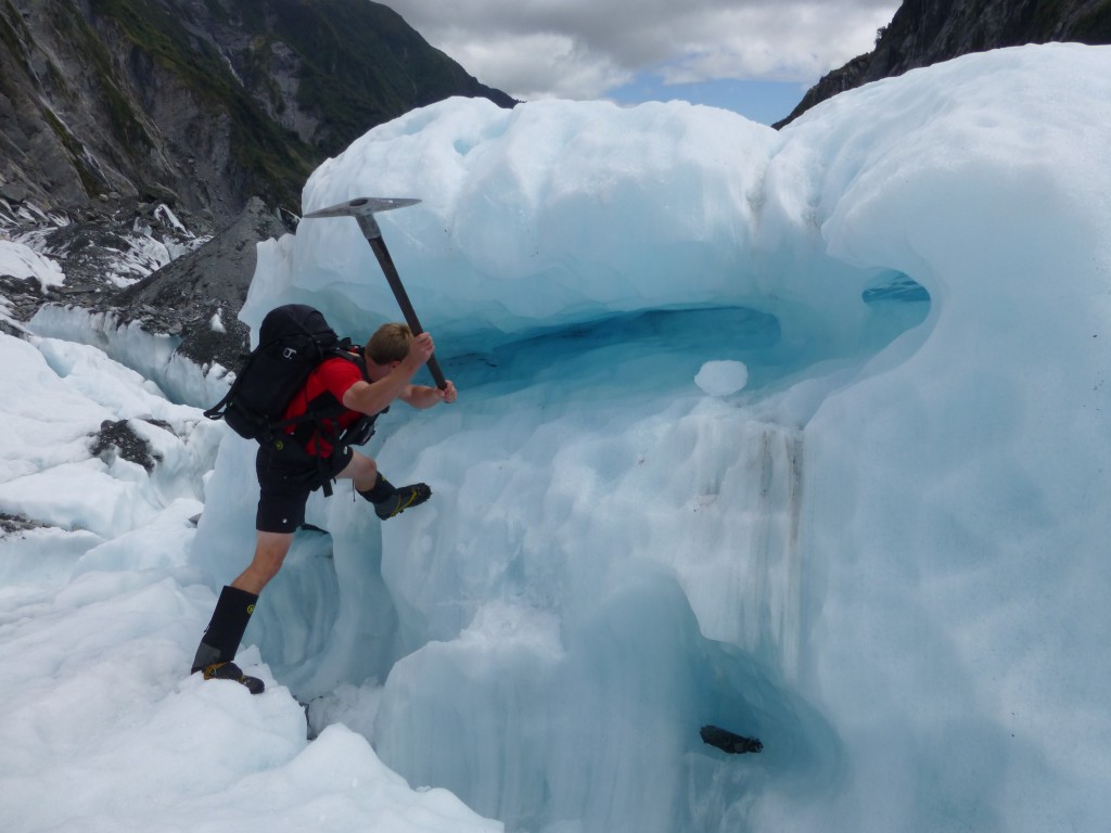 Guide on Franz Josef Glacier