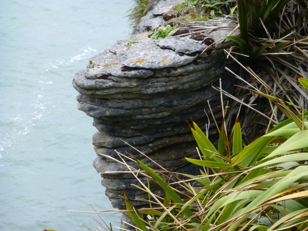 Pancake Rocks New Zealand: A little stack of pancakes