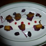 Black-Eyed Susan's, Nantucket: The beet and olive inspired appetizer. 