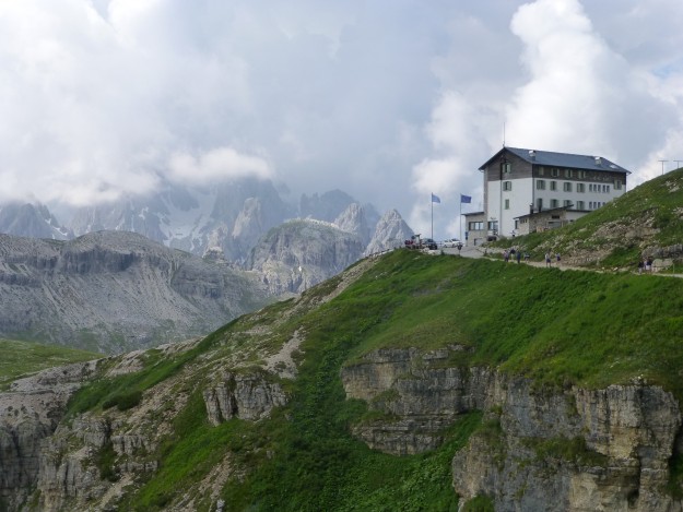 Rifugio Aurenzio in the Dolomites