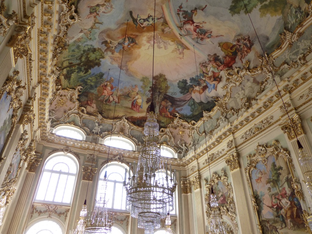 One of the top places to visit in Munich in 1 day is Schloss Nymphenburg with its opulent Festival Room. 