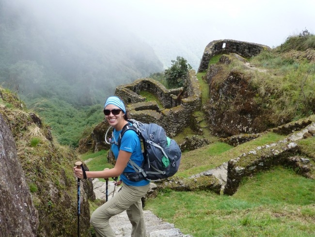Hiking the Inca Trail...