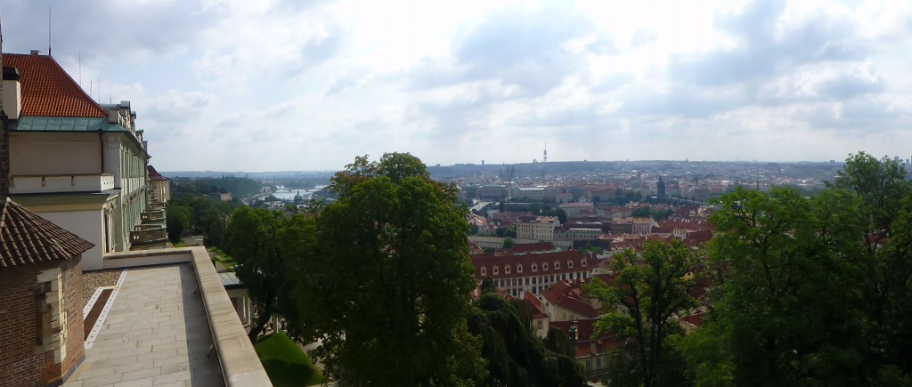 View from Prague Castle. 