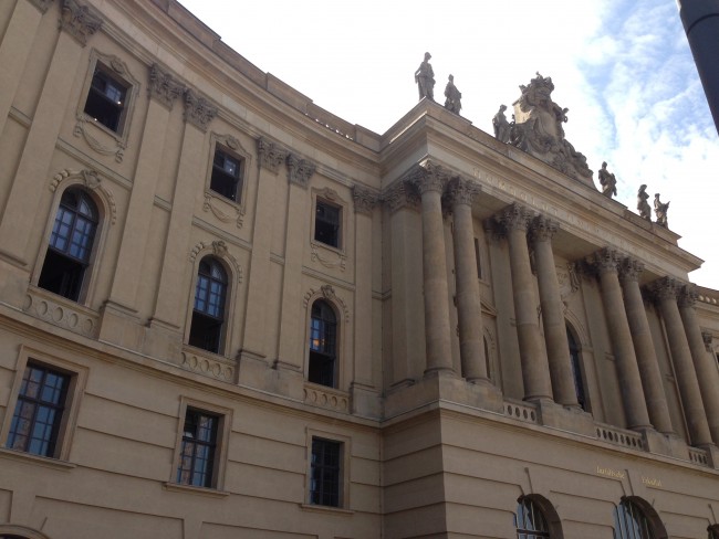 Humboldt University in Bebelplatz, Berlin