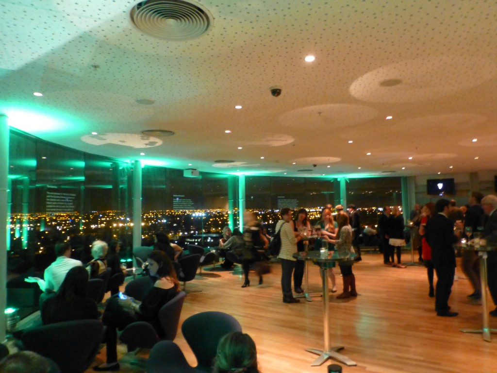 The panoramic Gravity Bar in Guinness Storehouse.