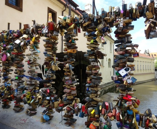 Love Locks in Prague