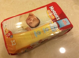 Diapers can spur a lot of baby conversations.