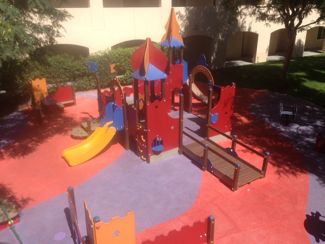 Playground at Grand Pacific Palisades Resort.