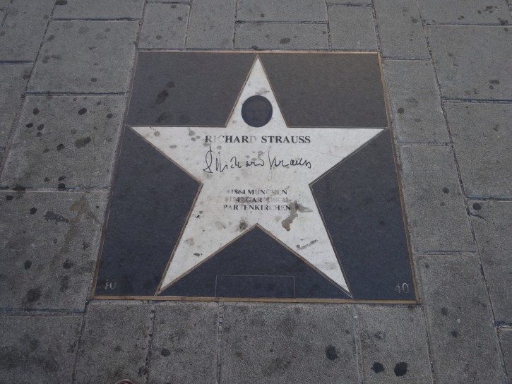 One Day in Vienna: Composer Star on the Sidewalk in Vienna