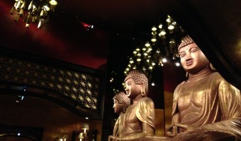 Buddha Statues in Buddha-Bar Restaurant