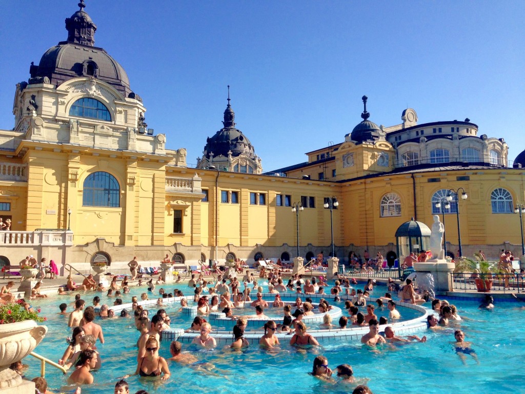Szechenyi Baths in Budapest