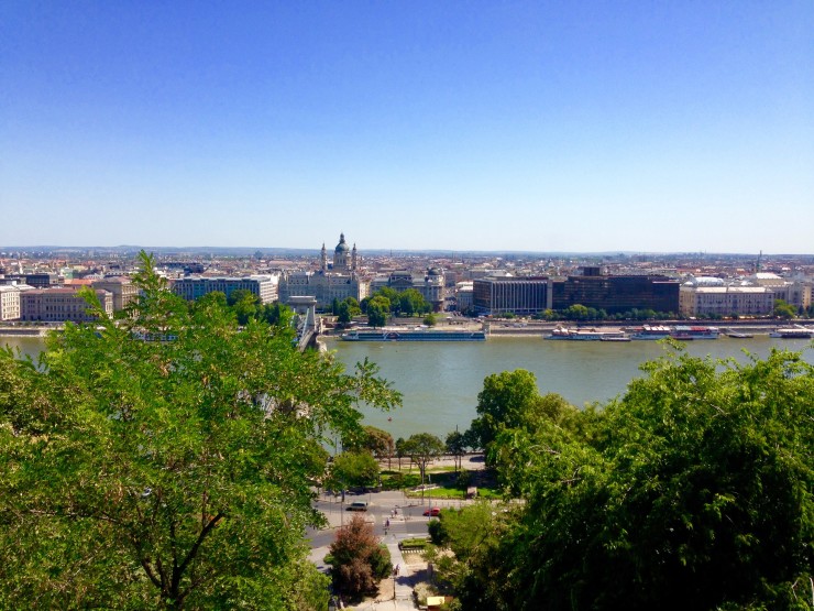 Budapest is built around the Danube River.