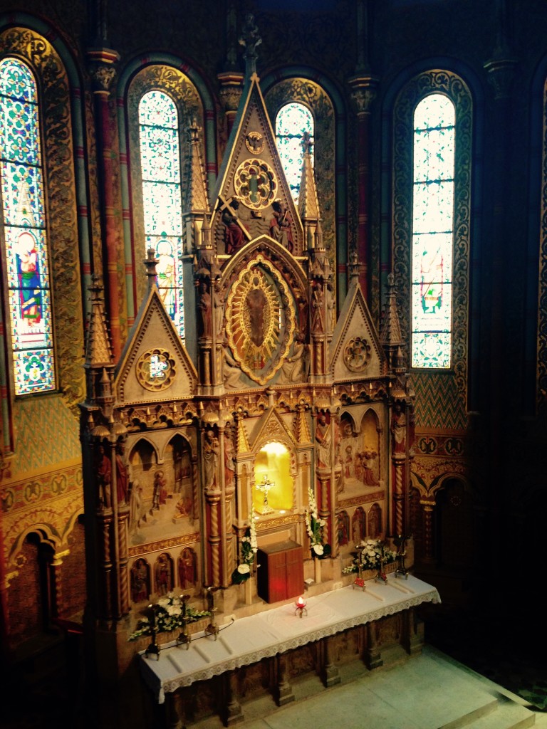 Inside Matthias Church