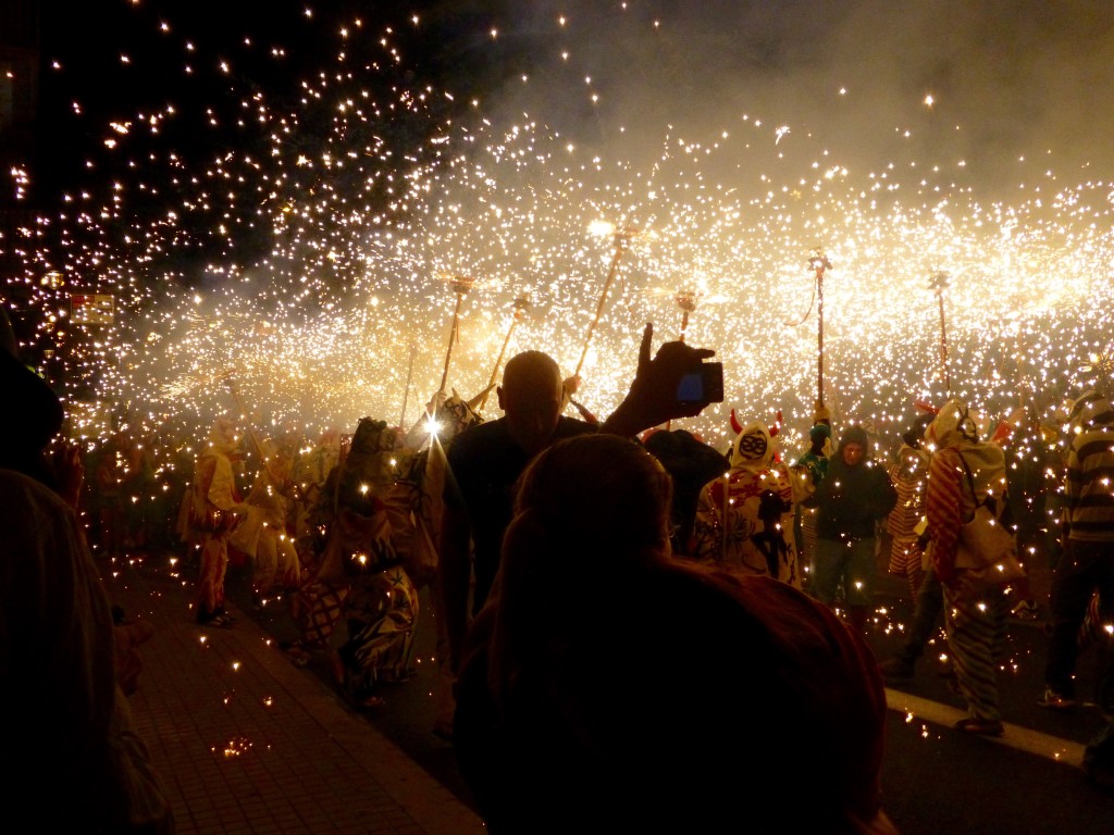 If there's a festival going on in Barcelona while you're there -- go!