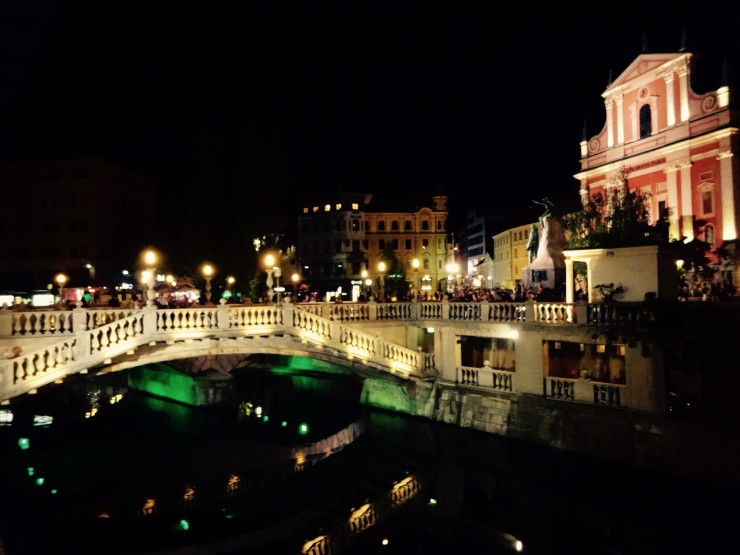 Triple Bridge in Ljubljana