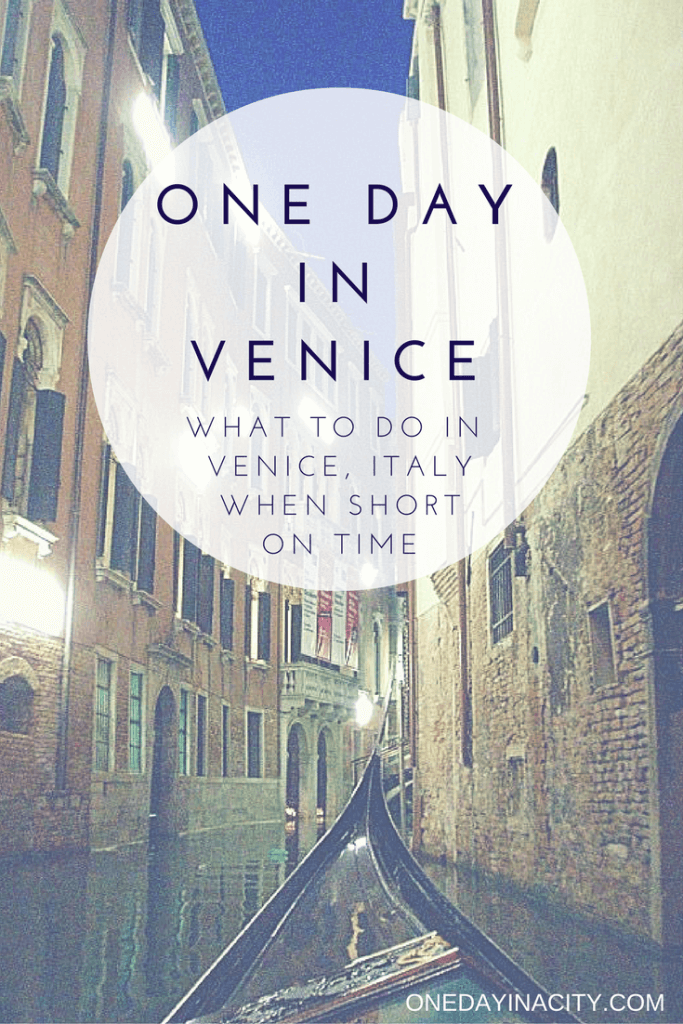 Venice Travel Guide Itinerary: Tips on things to do, see, and eat in Venice, Italy -- ideal for cruisers and other travelers visiting Venice while short on time!