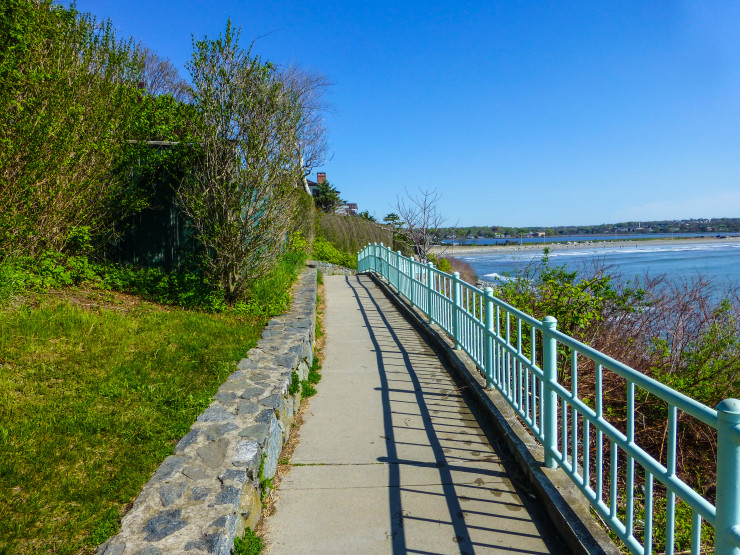 Newport's scenic Cliff Walk