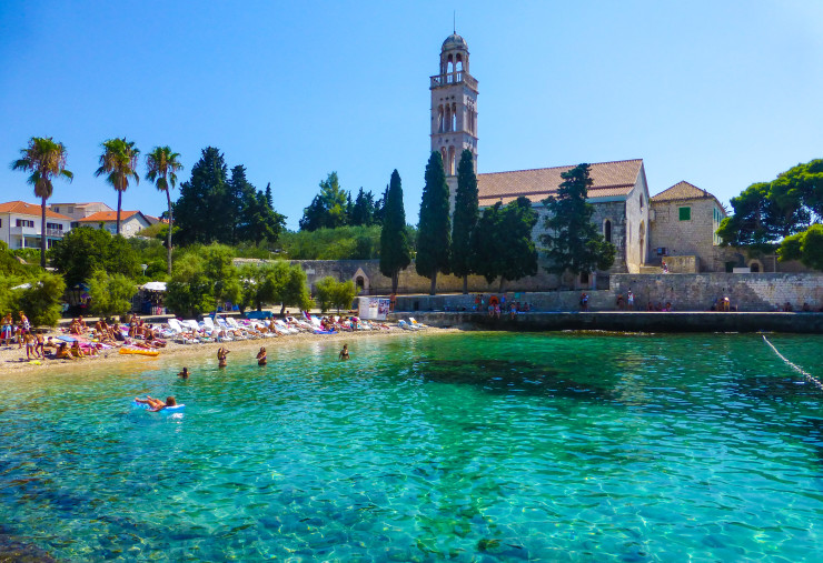 Beach by Franciscan Monastery 