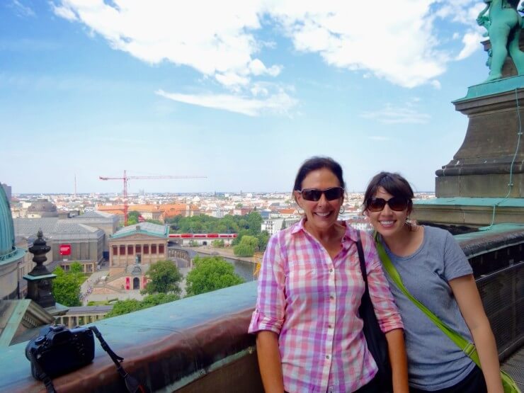 Enjoying the view atop Berliner Dom.