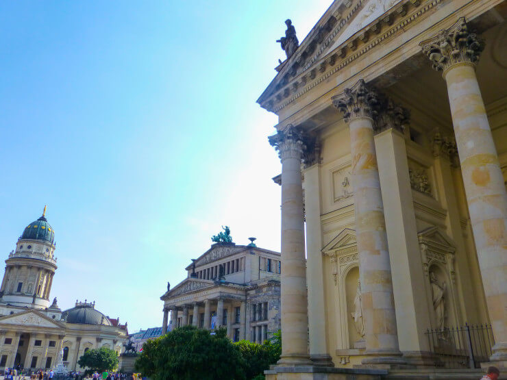 Museum Island in Berlin, a UNESCO World Heritage Site. 