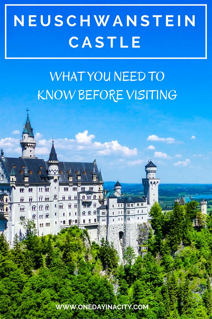 Travel tips for visiting Neuschwanstein Castle in the Bavarian region of Germany. This castle can be a stressful place to visit -- but it doesn't have to be! 