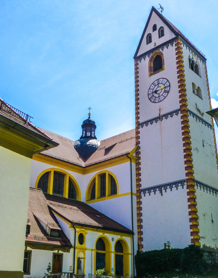 St. Mang Basilica in Fussen, Bavaria