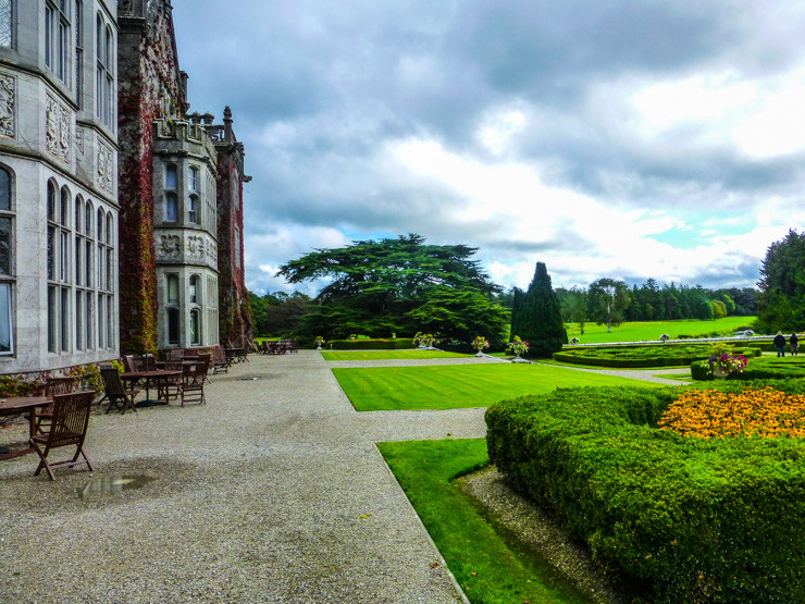 The grounds of Adare Manor are so inviting for a lovely stroll. 