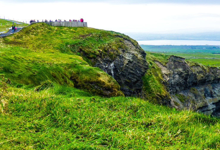 Fields of green. Waters of blue. In Ireland's Mid-west region.