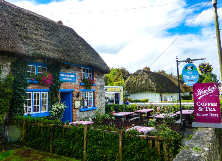 How charming would it be to get a bite to eat at this adorable restaurant and tea room in Adare, Ireland? 