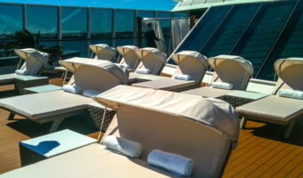 Relax in the sunshine on a winter cruise.