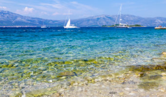 I should have spent a little more time lounging by places like this. (Photo of Korcula, Croatia)